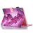Patterned Card Slots Leather Tablet Cover for iPad mini (2019) 7.9 inch / Mini 4 / 3 / 2 / 1 - Cymbidium - 3