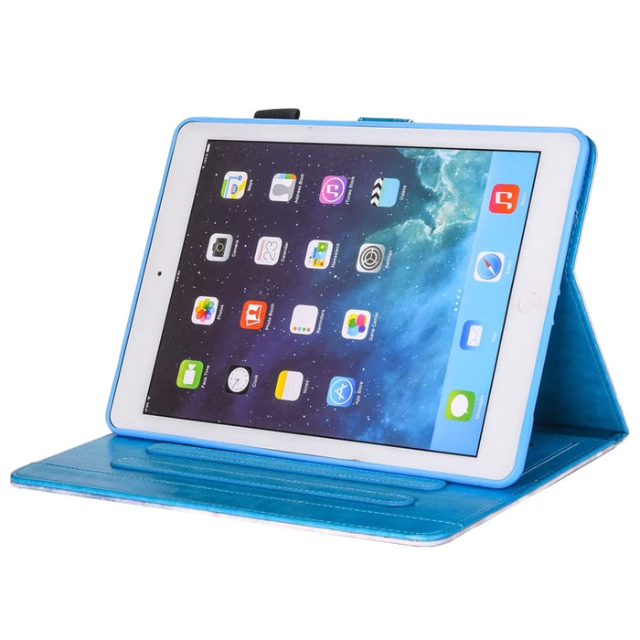 Patterned Leather Stand Smart Flip Case for iPad mini (2019) 7.9 inch / Mini 4 / 3 / 2 / 1 - Colorful Diamond - 7