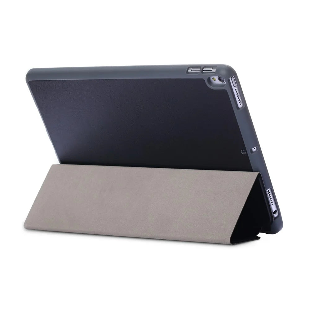 PU Leather Tri-fold Stand Smart Tablet Cover for iPad Air 10.5 inch (2019) / iPad Pro 10.5-inch (2017) - Black - 6