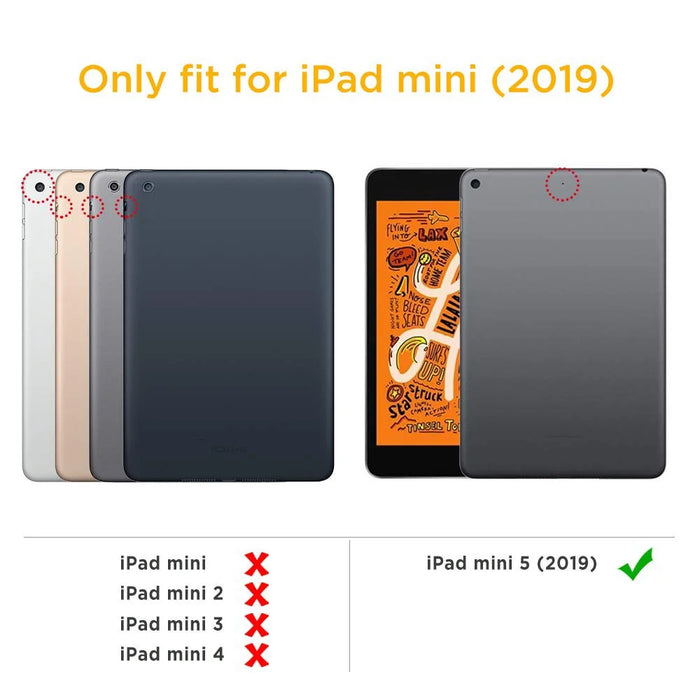 Crystal Clear TPU Protection Tablet Case Cover for iPad mini (2019) 7.9 inch - 4
