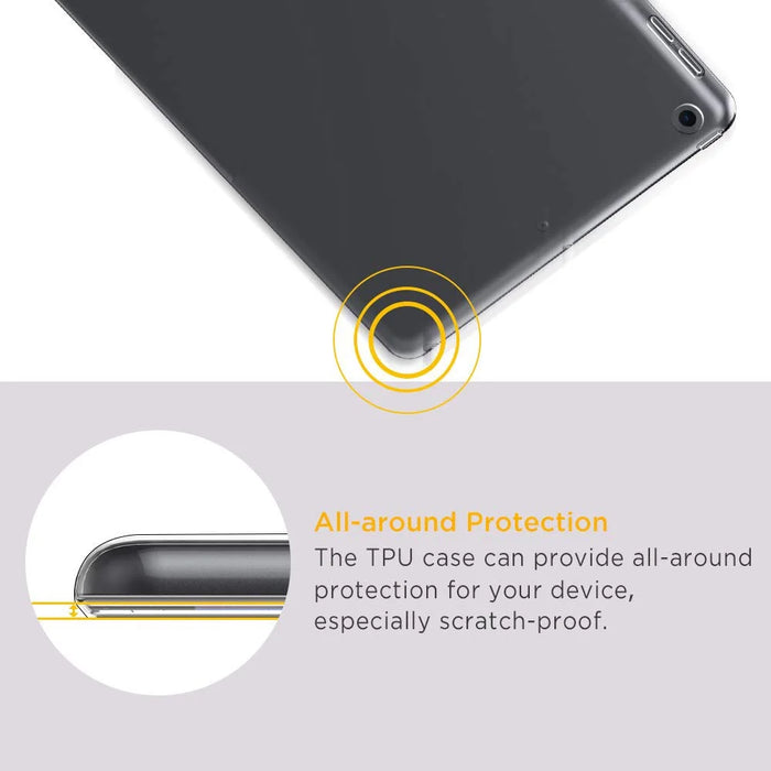 Crystal Clear TPU Protection Tablet Case Cover for iPad mini (2019) 7.9 inch - 7