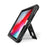 3 Layer Multi-functions TPU + PC Hybrid Case for iPad mini 4 / mini (2019) with Kickstand Hand Band Design - Black - 6