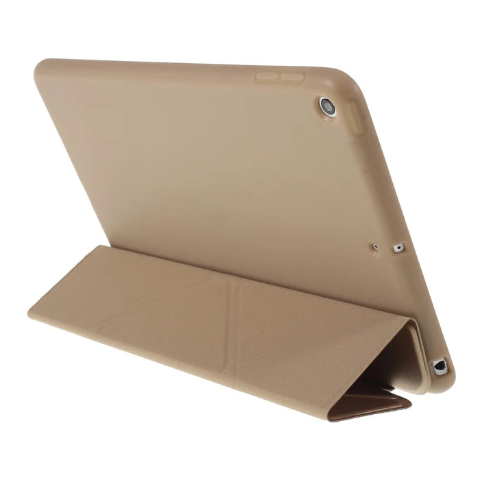 Origami Stand Leather Folio Case for iPad mini (2019) 7.9 inch - Gold - 5
