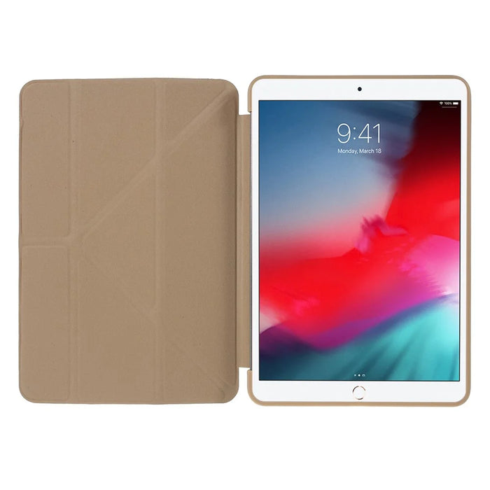 Origami Stand Leather Folio Case for iPad mini (2019) 7.9 inch - Gold - 7