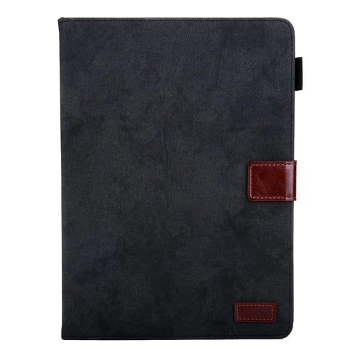 Business Style Auto Wake & Sleep Leather Case with Card Storage for iPad 9.7 (2018)/(2017) /Pro 9.7 inch / Air 2 /Air (2013) - Black - 1