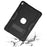 For iPad Air 10.5 inch (2019) Shock Proof TPU + PC Hybrid Tablet Case with Kickstand - All Black - 3