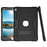 For iPad Air 10.5 inch (2019) Shock Proof TPU + PC Hybrid Tablet Case with Kickstand - All Black - 7