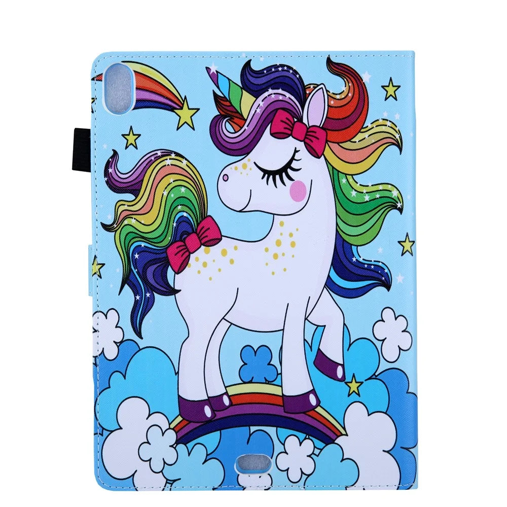 Pattern Printing Leather Flip Tablet Case for iPad Pro 11-inch (2018) - Horse - 3