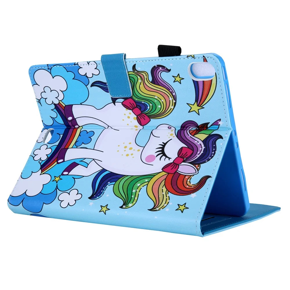 Pattern Printing Leather Flip Tablet Case for iPad Pro 11-inch (2018) - Horse - 4