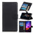 Litchi Skin Wallet Leather Stand Case for iPhone 11 6.1 inch (2019) - Black - 1