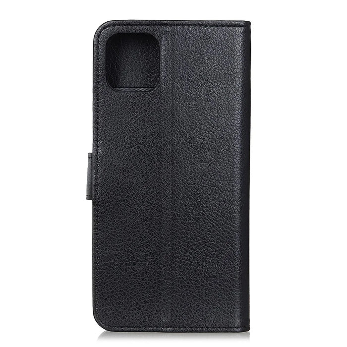 Litchi Skin Wallet Leather Stand Case for iPhone 11 6.1 inch (2019) - Black - 3