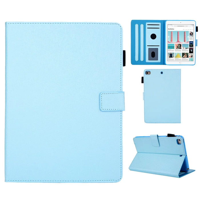Leather Case with Card Storage for iPad mini (2019) 7.9 inch / 4 / 3 / 2 / 1 - Baby Blue - 1