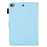 Leather Case with Card Storage for iPad mini (2019) 7.9 inch / 4 / 3 / 2 / 1 - Baby Blue - 2