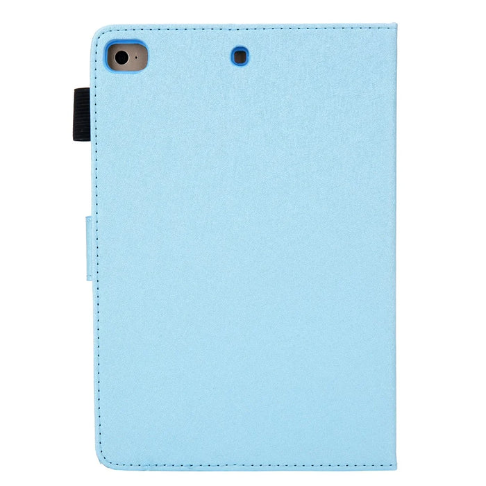 Leather Case with Card Storage for iPad mini (2019) 7.9 inch / 4 / 3 / 2 / 1 - Baby Blue - 2
