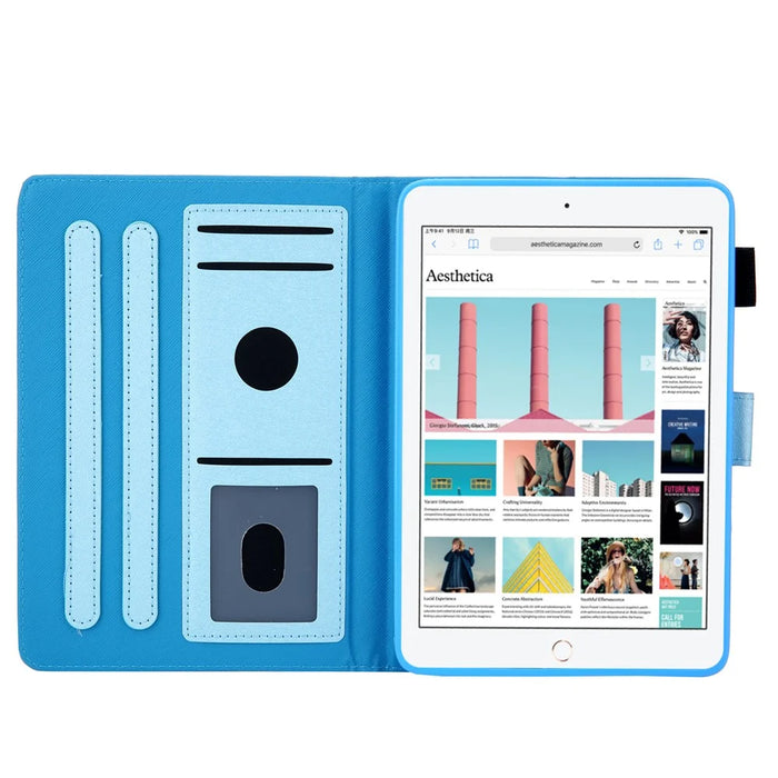 Leather Case with Card Storage for iPad mini (2019) 7.9 inch / 4 / 3 / 2 / 1 - Baby Blue - 5