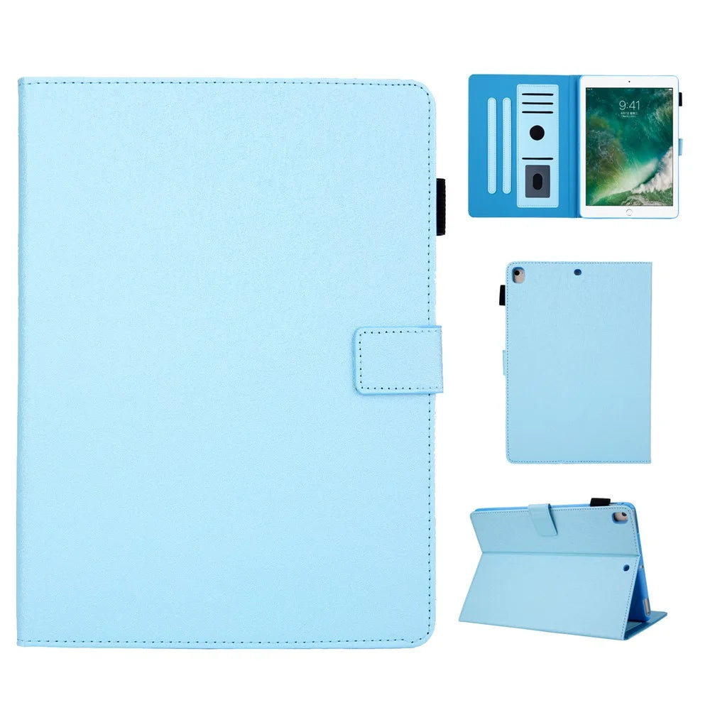 Leather Case with Card Storage for iPad 9.7-inch (2018)/9.7-inch (2017)/Air 2/Air - Baby Blue - 1