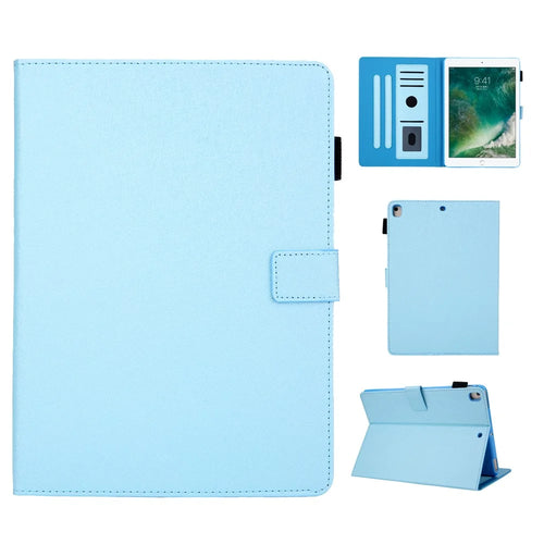 Leather Case with Card Storage for iPad 9.7-inch (2018)/9.7-inch (2017)/Air 2/Air - Baby Blue - 1