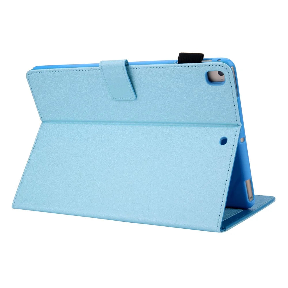 Leather Case with Card Storage for iPad 9.7-inch (2018)/9.7-inch (2017)/Air 2/Air - Baby Blue - 6