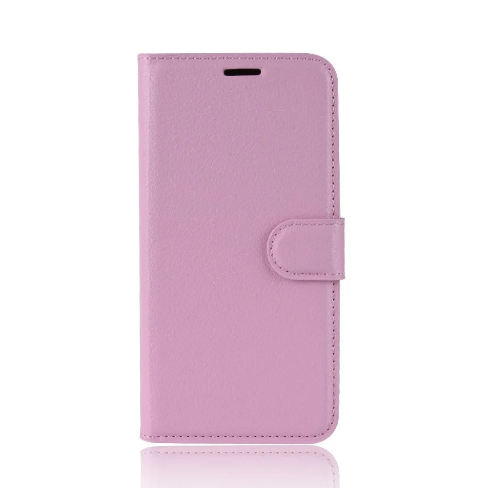 Litchi Skin Wallet Leather Stand Case for iPhone 11 Pro 5.8 inch (2019) - Pink - 2