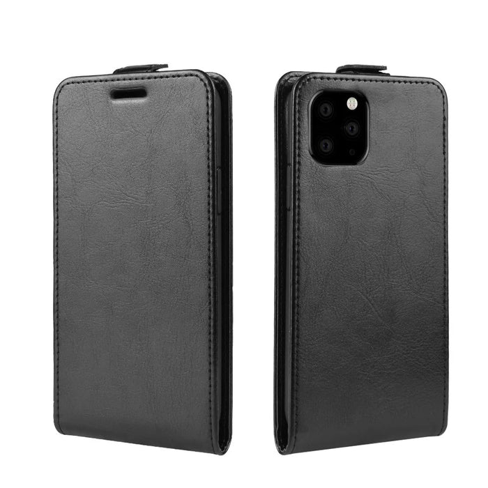 Crazy Horse Texture Vertical Flip Leather Case for iPhone 11 Pro 5.8 inch (2019) - Black - 4