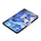 Shock-proof Pattern Printing Card Slot Stand PU Leather Tablet Cover for iPad Mini / Mini 2 / Mini 3 / Mini 4 / mini (2019) 7.9 inch - Blue Butterflies - 4