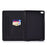 Shock-proof Pattern Printing Card Slot Stand PU Leather Tablet Cover for iPad Mini / Mini 2 / Mini 3 / Mini 4 / mini (2019) 7.9 inch - Blue Butterflies - 7