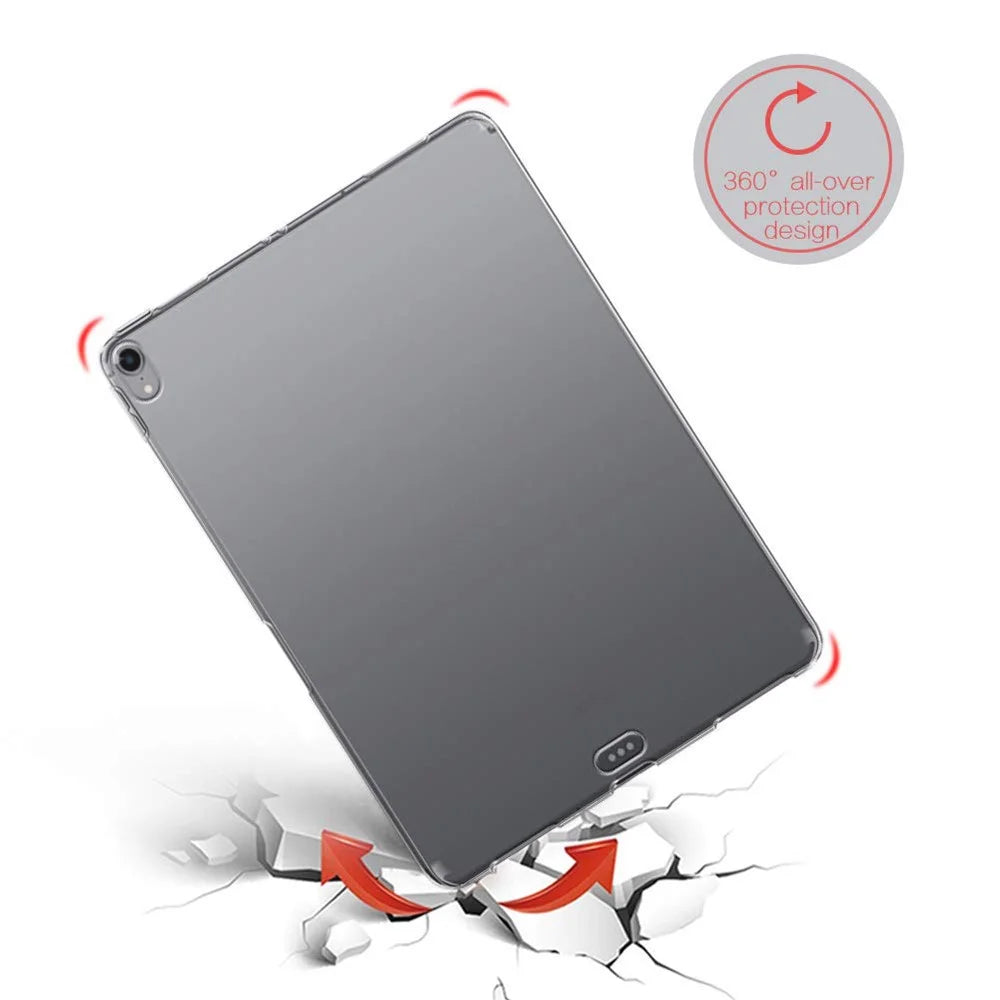 For iPad Air 11 (2026) / (2025) / (2024) / Air (2022) / (2020) / Pro 11-inch (2018) Crystal Clear Soft Case TPU Tablet Cover - 3