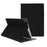 JFPTC Cloth Texture Smart Stand Leather Tablet Case for iPad Air 10.5 inch (2019) - Black - 1