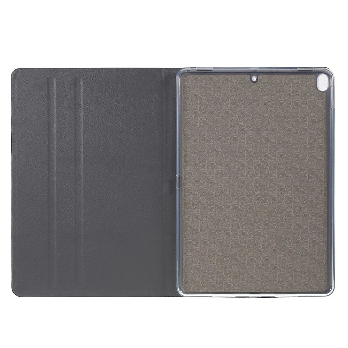 JFPTC Cloth Texture Smart Stand Leather Tablet Case for iPad Air 10.5 inch (2019) - Black - 7