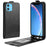 Vertical Flip Leather Phone Shell for iPhone 11 6.1 inch (2019) - Black - 1