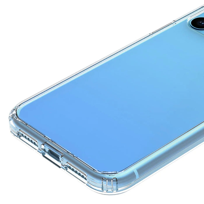 50Pcs/Pack Clear Acrylic + TPU Hybrid Back Case for iPhone 11 6.1 inch (2019) - Transparent - 5