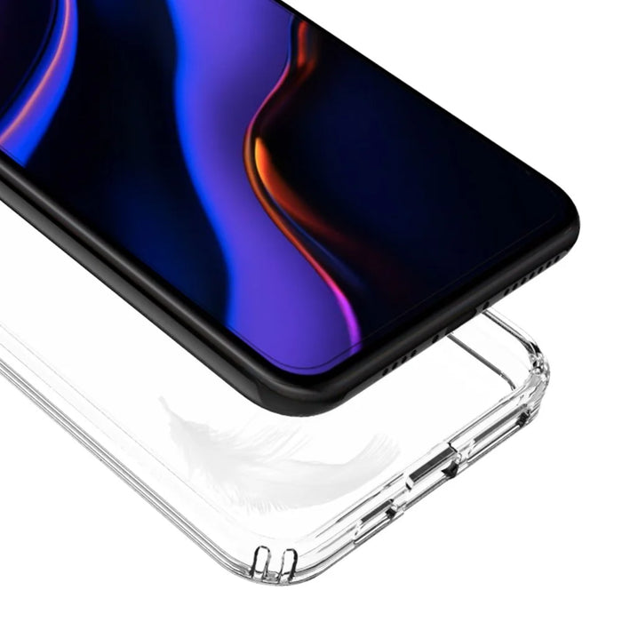 50Pcs/Pack Clear Acrylic + TPU Hybrid Phone Shell for iPhone 11 Pro Max 6.5 inch (2019) - Transparent - 6