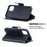 Litchi Texture Leather Wallet Stand Mobile Phone Case for iPhone 11 6.1 inch (2019) - Black - 5