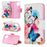 Printing Style Leather Wallet Phone Covering Case for iPhone 11 6.1 inch (2019) - Vivid Butterflies - 1