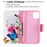 Printing Style Leather Wallet Phone Covering Case for iPhone 11 6.1 inch (2019) - Vivid Butterflies - 6