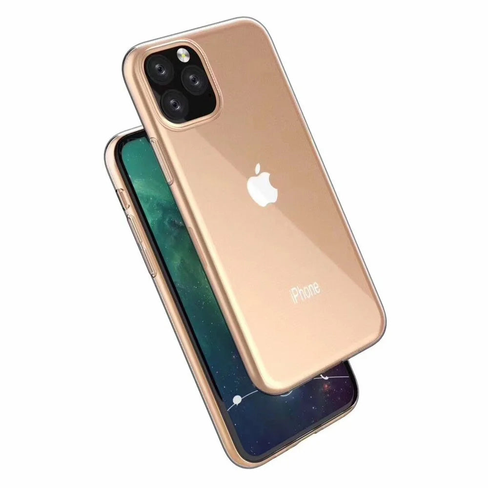 For iPhone 11 6.1 inch (2019) Soft TPU Phone Case Shockproof Protective Phone Back Cover Shell - 4