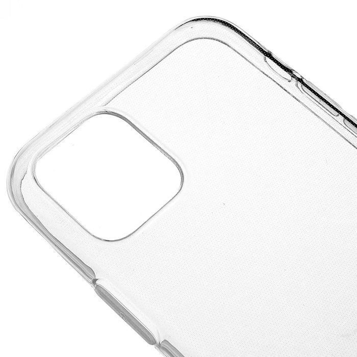 10PCS Transparent Soft TPU Phone Casing for iPhone 11 6.1 inch (2019) with Non-slip Inner - 2
