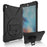 For Apple iPad Air 2 X-Shape PC + TPU Tablet Shell with 360 Degree Swivel Kickstand - Black - 1