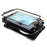 For Apple iPad Air 2 X-Shape PC + TPU Tablet Shell with 360 Degree Swivel Kickstand - Black - 2