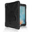 For Apple iPad Air 2 X-Shape PC + TPU Tablet Shell with 360 Degree Swivel Kickstand - Black - 4