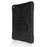 For Apple iPad Air 2 X-Shape PC + TPU Tablet Shell with 360 Degree Swivel Kickstand - Black - 6