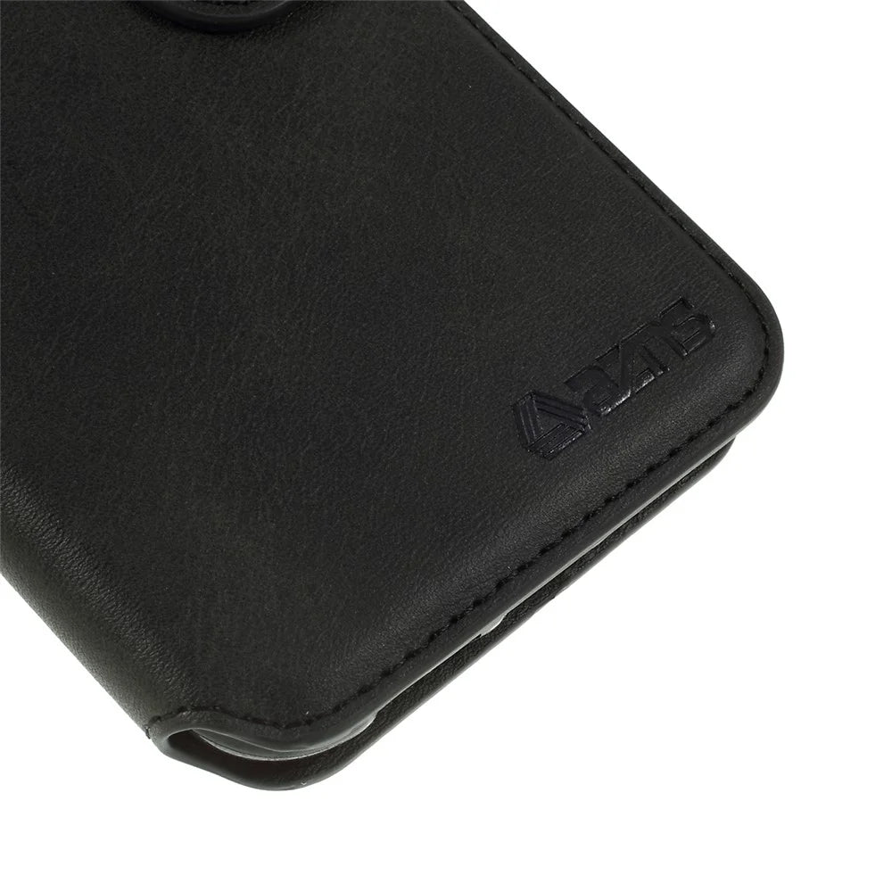AZNS Leather Stand Case with Card Slots for iPhone 11 6.1 inch (2019) - Black - 4
