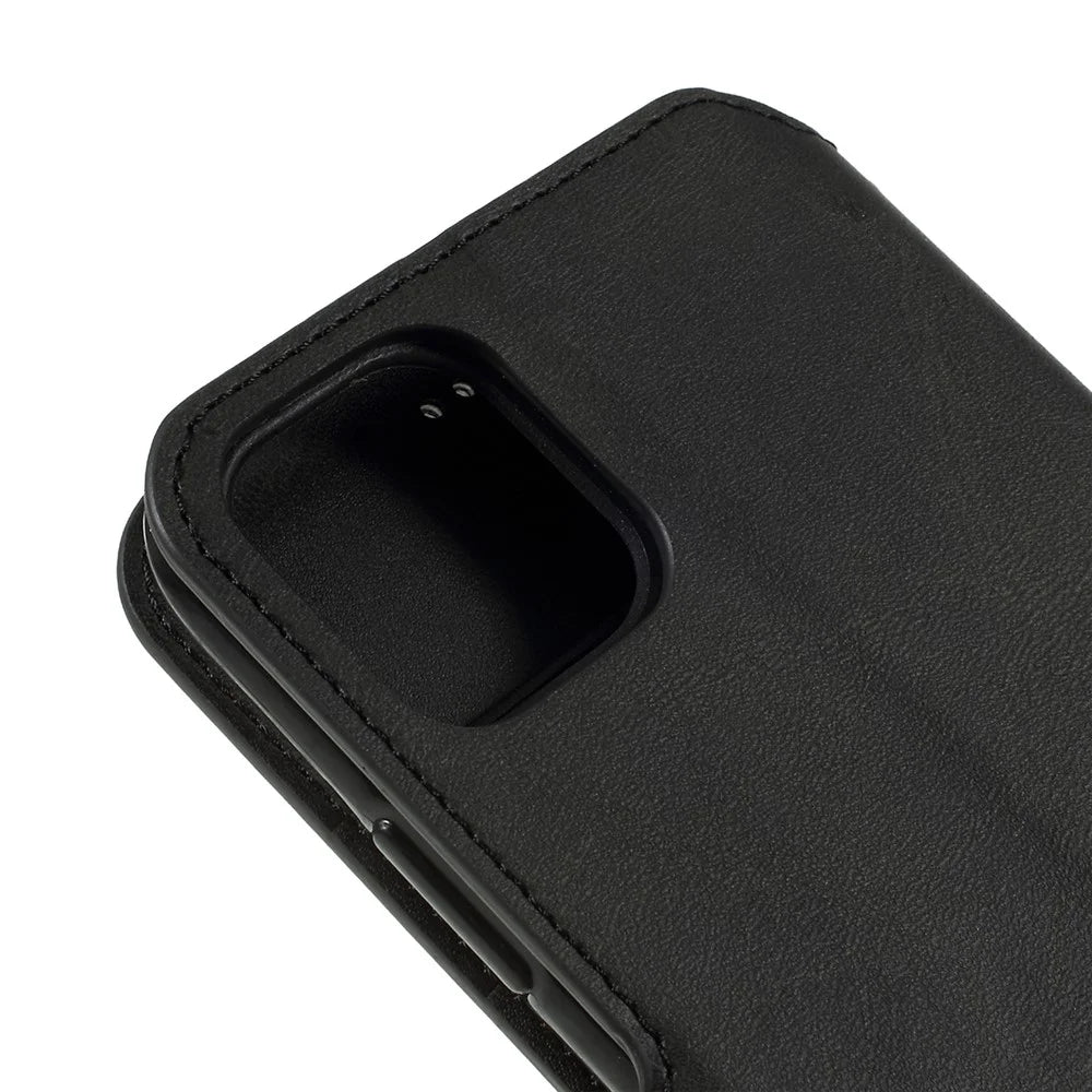 AZNS Leather Stand Case with Card Slots for iPhone 11 6.1 inch (2019) - Black - 5