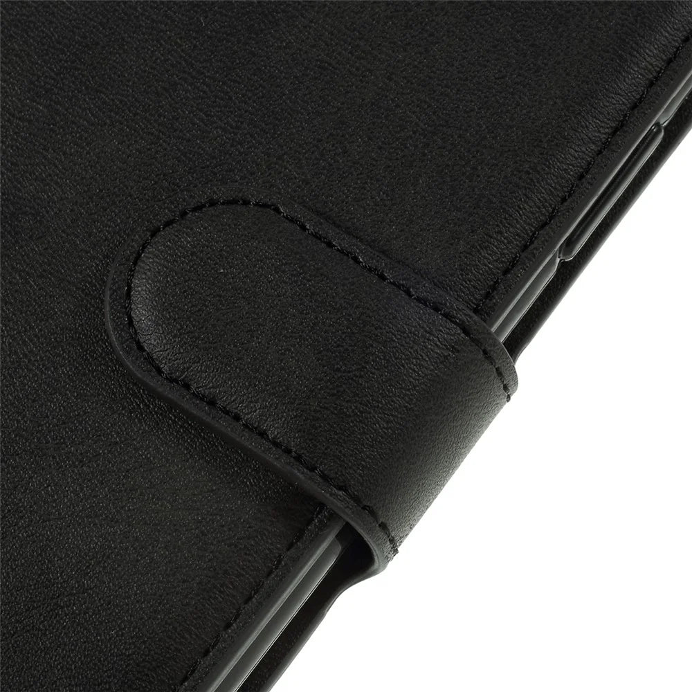 AZNS Leather Stand Case with Card Slots for iPhone 11 6.1 inch (2019) - Black - 6