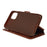 AZNS Leather Stand Phone Shell with Card Slots for iPhone 11 Pro 5.8 inch (2019) - Brown - 2