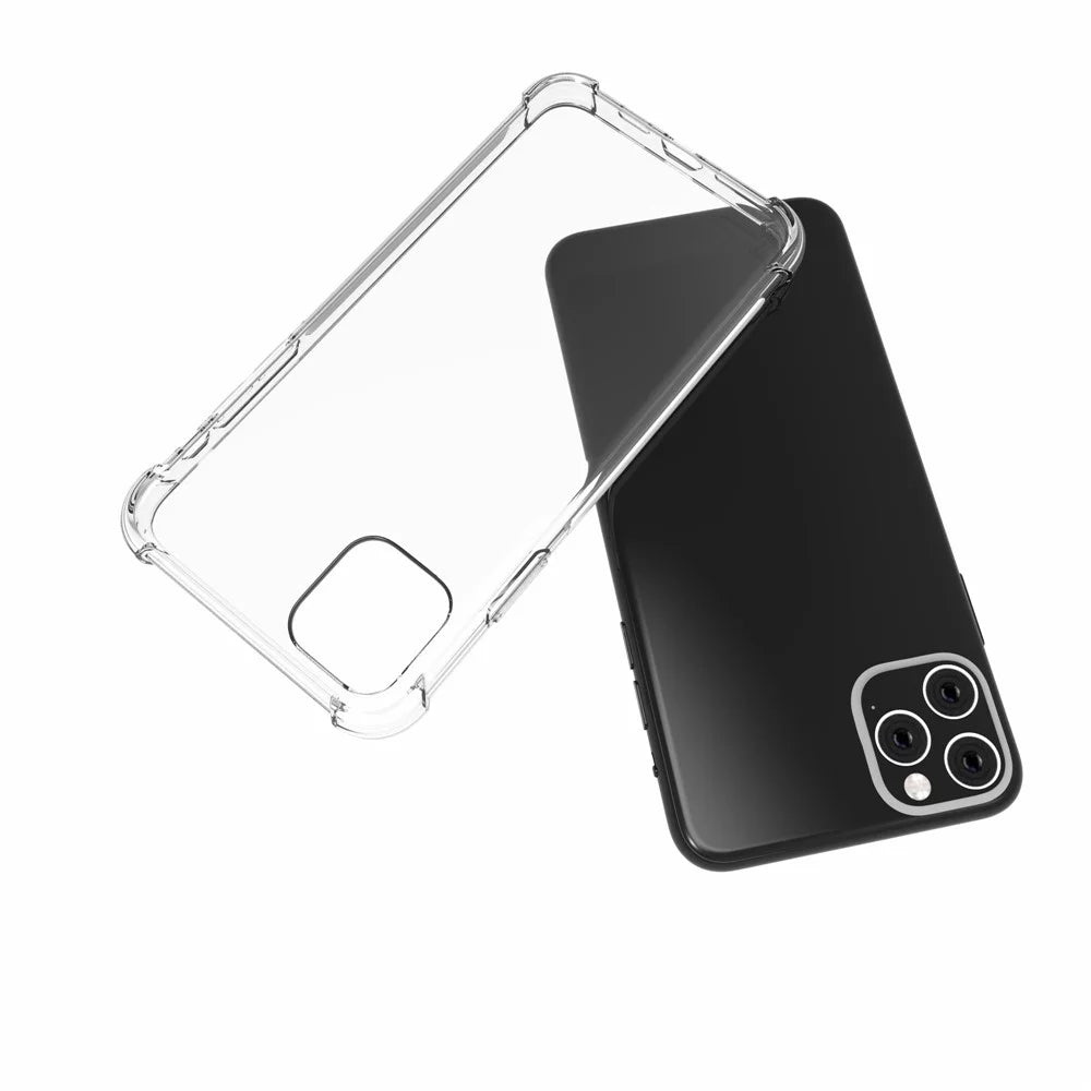Clear Shock Absorption Soft TPU Phone Casing for iPhone 11 6.1 inch (2019) - Transparent - 5