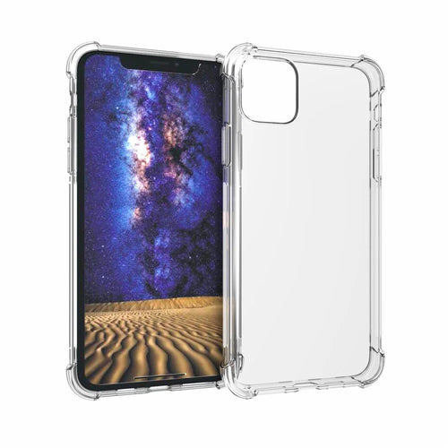 Clear Shock Absorption Soft TPU Phone Shell for iPhone 11 Pro 5.8 inch (2019) - Transparent - 1
