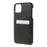 Double Card Slots PU Leather Coated PC Phone Covering Shell for iPhone 11 6.1 inch (2019) - Black - 2