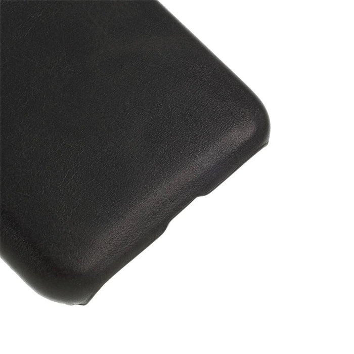 Double Card Slots PU Leather Coated PC Phone Covering Shell for iPhone 11 6.1 inch (2019) - Black - 5