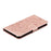 Imprinted Sun Mandala Flower Pattern Leather Wallet Shell for iPhone 11 Pro Max 6.5 inch (2019) - Rose Gold - 7